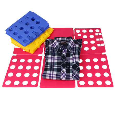 普润 叠衣板 方便叠衣架 折衣板可调节折叠衣服。