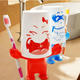新款创意卡通爱情大力士牙刷架+漱口杯+牙膏座洗漱套装图案随机