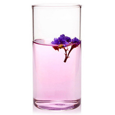 直筒透明耐热玻璃水杯 办公杯 300ml果汁杯 玻璃杯图片