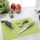 双庆 7028厨房塑料菜板水果肉类抗菌无毒分类切菜板一片装 可弯曲砧板 颜色随机