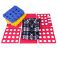 普润 蓝色叠衣板 方便叠衣架 折衣板可调节折叠衣服。