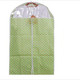普润 无纺布印花衣服防尘罩子 透明西服大衣防尘套 60*88cm 绿底草莓小号 。