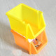 普润 优质叠式置物篮收纳篮 储物篮 储物盒 收纳盒 收藏小杂物 单个装多色随机发货 。