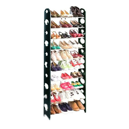  10层立式组合鞋架简易多层大容量十层鞋架 DIY鞋子