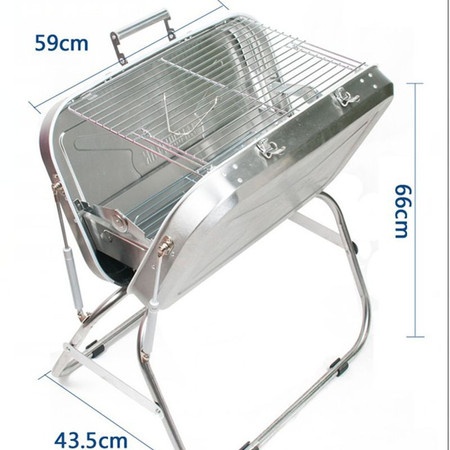 猎鹰计划 便携户外野餐烧烤炉 碳烤炉 外出出游郊游烧烤炉烧烤架不锈钢烤炉图片