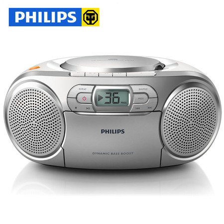 Philips/飞利浦 AZ127/93 磁带学习机CD唱机 收录机 胎教机播放器