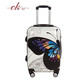 乔顺达 时尚便携式拉杆箱 旅行箱行李箱包万向轮 蝴蝶24寸 QSD003