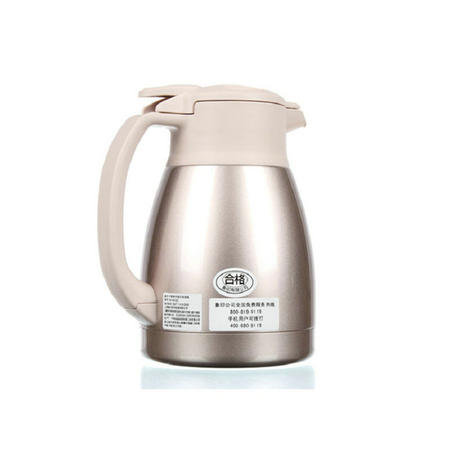 象印保温壶正品 不锈钢真空保温壶保温瓶SH-HA10C-PF淡粉色图片