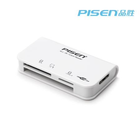 Pisen/品胜 USB3.0 三合一读卡器 支持SD/CF/TF卡 兼容USB2.0 高速传输 品图片