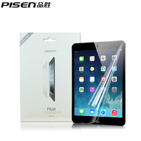 Pisen/品胜 苹果迷你 ipad mini1 mini2 ipad 保护贴膜 高透光面 透明高清图片