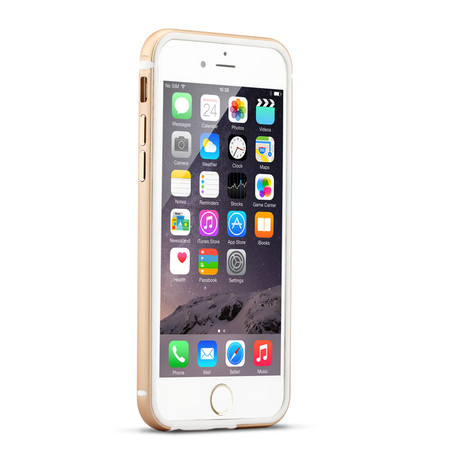 品胜 苹果6双色一体式金属中框4.7寸 iphone 6手机壳保护边框外套