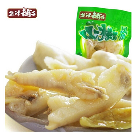 【休闲小食】仅售21.8元包邮！湖南特产盐津铺子山椒凤爪100g*3包 川味泡椒凤爪