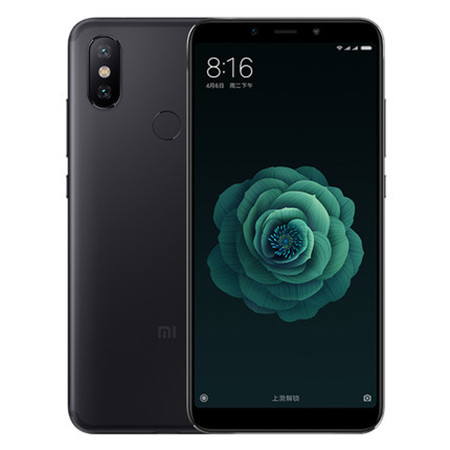 【赣州馆】Xiaomi/小米 6X 4G/64G 黑色 新品手机智能双摄 官网时尚拍照手机图片