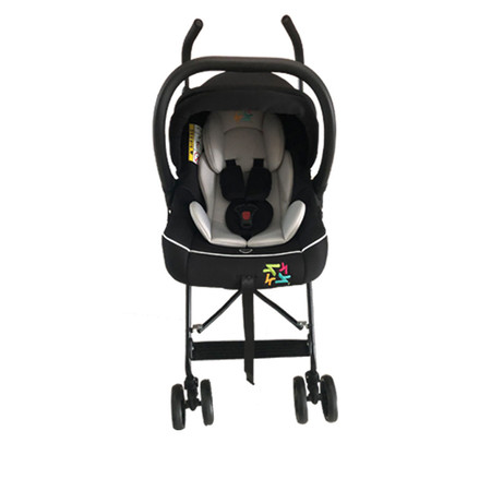 机灵宝贝 新生婴儿汽车提篮便携式儿童安全座椅手推车车架支架子不含提篮 配套车架