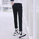 mssefn2014秋装新款 英伦风修身直筒休闲裤 韩版男式瘦身长裤子K122