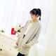 Mssefn2014秋冬新款女式韩版潮流女纯色毛衣针织衫  8528 Y59