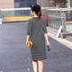 mssefn2015夏季新款时尚韩版女装女士短袖中长款T恤衫678P65