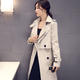 mssefn2015秋季新款女韩版小香风修身外套中长款风衣H232