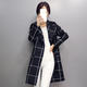 mssefn2015秋季新款女韩版小香风修身外套中长款风衣H227