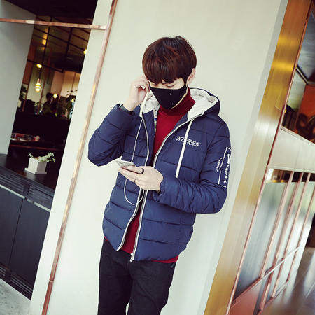 MSSEFN2015耳机棉衣潮冬装新款韩版修身型男装大码加厚棉袄青年外套Q53图片