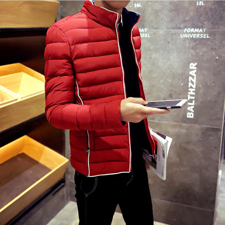 MSSEFN2015冬装新款韩版修身立领棉衣 青少年保暖棉服男潮图片