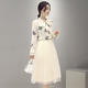 MSSEFN春季新款韩版连衣裙套装上衣半身裙两件套