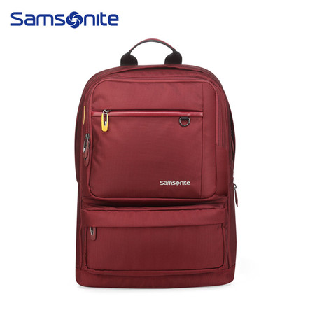 Samsonite/新秀丽背包男时尚多功能电脑包韩版休闲书包商务通勤双肩包旅行包女潮36B