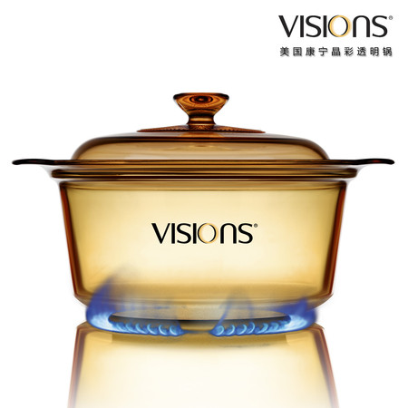 VISIONS 美国康宁晶彩透明锅（经典系列） VSD-3.5  3.5升（经典煮锅）图片