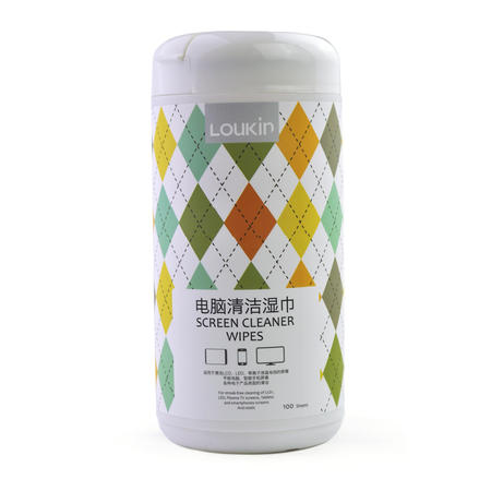 路尔新（Loukin） 手机 电视机 电脑屏幕清洁湿巾 100抽 W-03