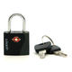 路尔新（Loukin) 出国 海关 旅行锁 TSA钥匙行李锁（黑色） Ref：654