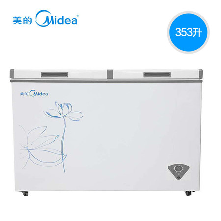 Midea/美的 BD/BC-353DKPM 353升卧式冷柜顶盖门单温冷冻冷藏图片