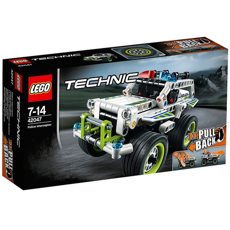 乐高机械组42047警用拦截车 LEGO TECHNIC 积木玩具趣味