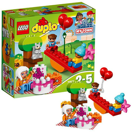 3月新品乐高LEGO得宝系列10832生日野餐积木玩具