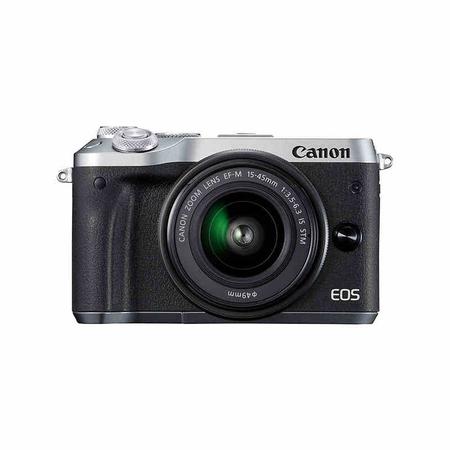 [鹿晗代言] Canon/佳能数码相机  EOS M6 套机 EF-M 15-45mm IS STM图片