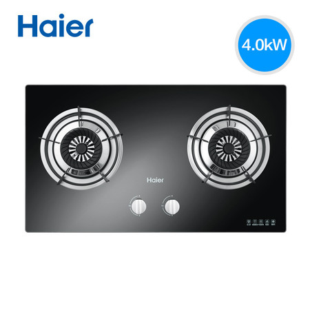 Haier/海尔 QE636B(20Y)/液化气 燃气灶嵌入式/猛火钢化玻璃灶图片