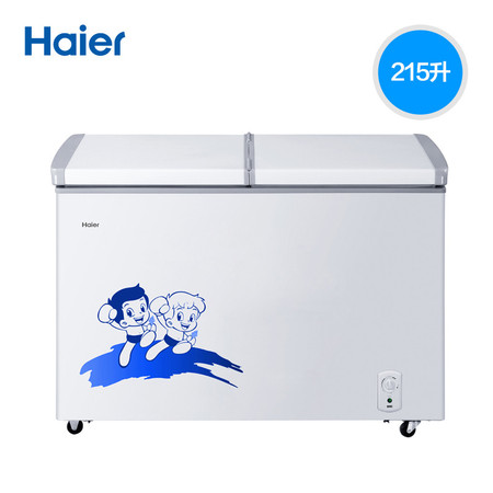 Haier/海尔 FCD-215SEA /215升大容量冷柜/冷藏冷冻双温送装同步图片