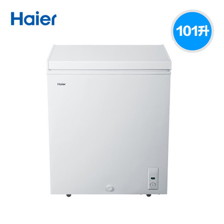 Haier/海尔 BC/BD-101HZ 101升 冷柜电冰柜家用冷藏冷冻小型冰柜