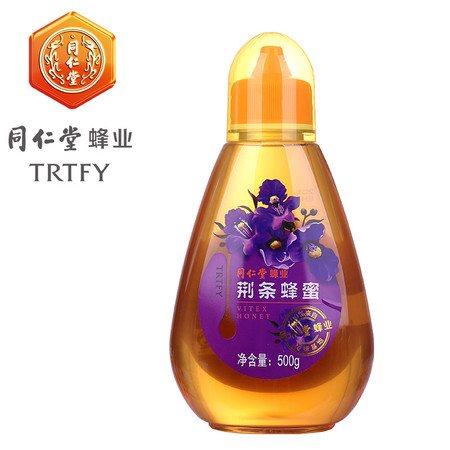 同仁堂荆条蜜单花荆条蜂蜜500g