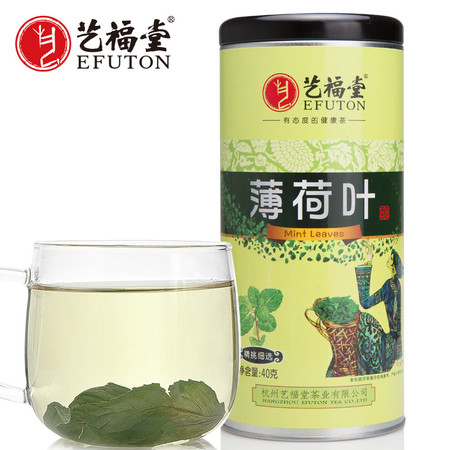 艺福堂花草茶 薄荷叶 新鲜薄荷茶 干薄荷叶 干薄荷花茶 清凉茶图片