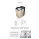 海尔/HaierFMS100-B261U1(金) 10公斤免清洗变频全自动洗衣机