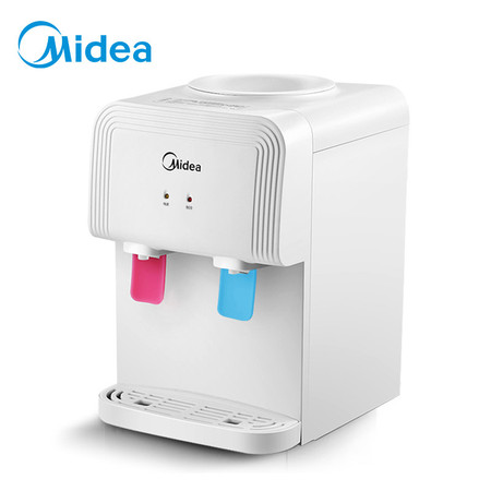 Midea/美的饮水机小型台式迷你型YR1220T家用制冷冰温热速热节能图片