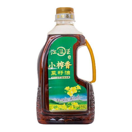 江淮王小榨香菜籽油非转基因菜籽油18l