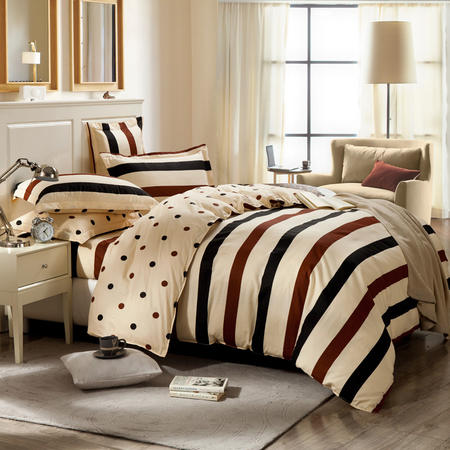 佩玉家纺 纯棉床单多规格四件套 简约床上用品NH8图片