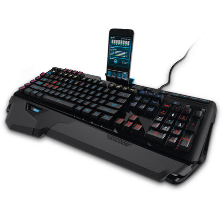 罗技G910 有线游戏机械键盘 LOL/CF 专业编程背光游戏键盘图片