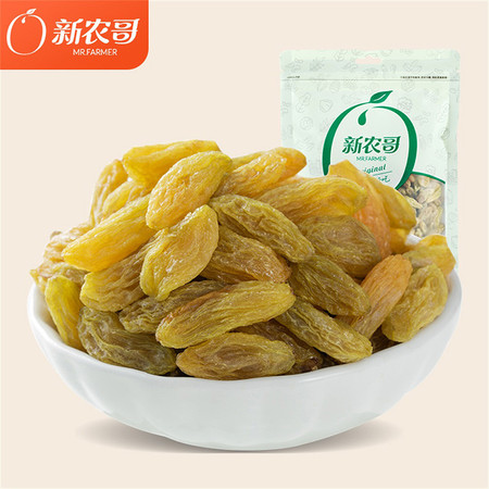 【新农哥品牌】休闲零食蜜饯果干葡萄干200g／袋