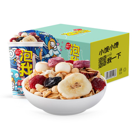 【新农哥】 泡我 坚果燕麦泡60g*6杯图片