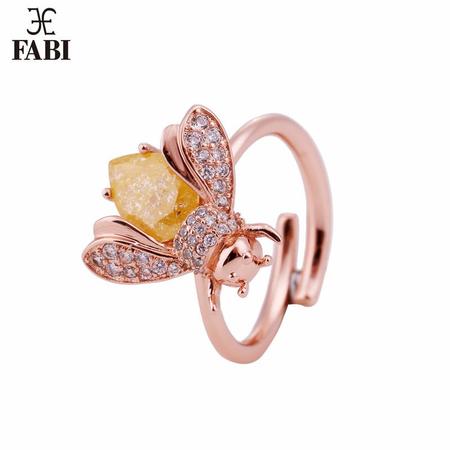 FABI甜美时尚自然精灵戒指F001405R-700图片