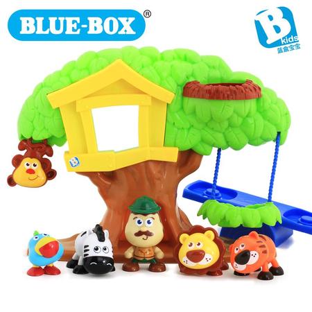 蓝盒宝宝儿童玩具婴儿早教益智玩具 丛林树屋图片