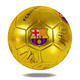 巴萨俱乐部珍藏纪念足球 带球星签名 荣耀金 荣耀银两色可选
