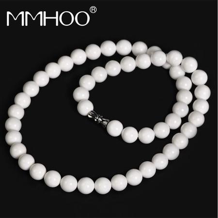 MMHOO 美美蝴白砗磲项链MT697475